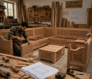نجار مجالس خشب بمكة