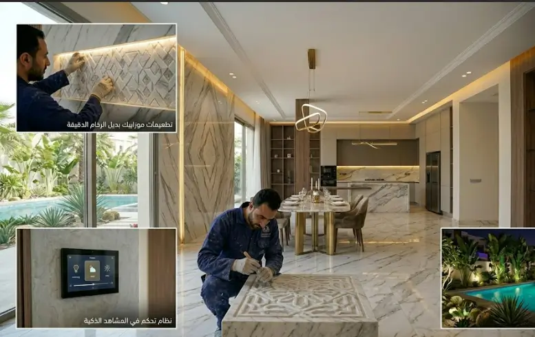 افضل فني تركيب بديل الرخام بجدة